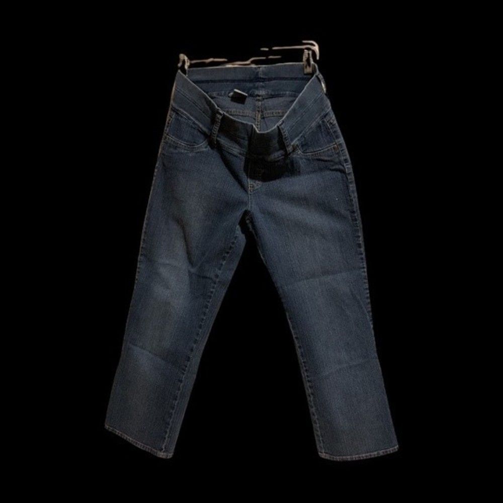 Elly B by Olian petite maternity jeans.